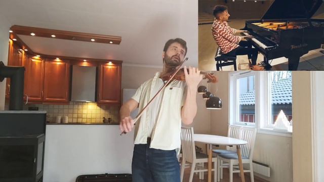 Africa - Toto, Peter Bence (piano cover) + Waldemar Wojcikowski, (violin) смотреть онлайн