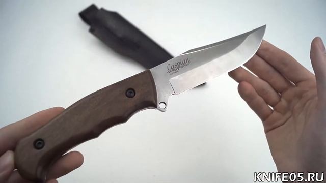 Caspain, Steel AUS-8, Satin,StoneWash, Walnut (Kizlyar Supreme) смотреть онлайн