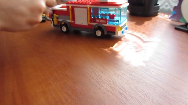 Лего пожарная машина (60002) смотреть онлайн