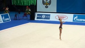 Маргарита Мамун. Russia hoop GP Moscow 2011 26/02