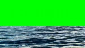 МОРЕ на ЗЕЛЕНОМ ФОНЕ / ФУТАЖ МОРЕ