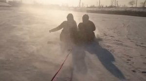 ПОКАТУШКИ на покрышке ЧИТА 01.02.15 (жесть, круть, активный отдых)