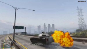 GTA V TM-02 Khanjali Tank Rampage + 10 Star Wanted Level Escape(RDE 4.0.1)