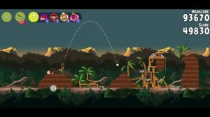 Angry Birds Rio Level 29 Jungle Escape Walkthrough 3 Star