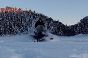 Снегоход Тайга-500 с двигателем Lifan 20 лс.