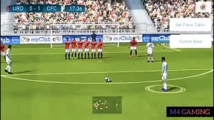 PES. 2017.💥 Cristiano Ronaldo free kick Gol.😍