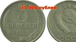 Стоимость редких монет. Как распознать дорогие монеты СССР достоинством 3 копейки 1982 года