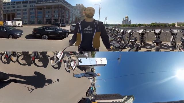 Театр Эстрады - Прогулка по Москве. Панорамное видео 360°
