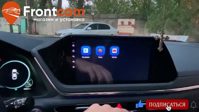 Штатная магнитола Hyundai Sonata 8 с Bose