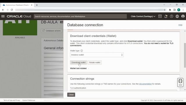 Descargar Wallet y conectarse a una base de datos autónoma - Oracle Cloud смотреть онлайн