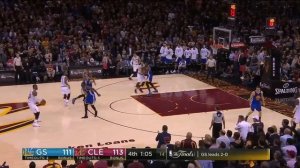 Final 3:29 WILD ENDING Warriors vs Cavaliers 2017 NBA Finals - Game 3  ??