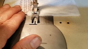 Веритас 8014/43б. Разъезжаются декоративные строчки .Видео № 50