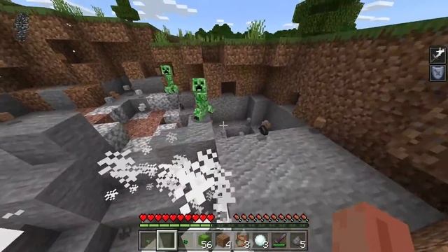 Modded Armor 2 in Minecraft vs Creeper (Bedrock, Dirt, Slime, Cactus, Ice) смотреть онлайн