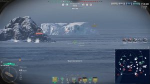 КРЕЙСЕР SAN MARTIN ТАНКУЕТ КАК ЛИНКОР ⚓ Мир Кораблей