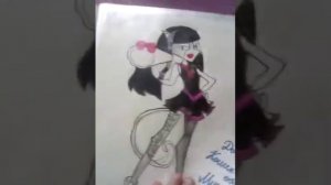 Мои рисунки монстр хай и винкс