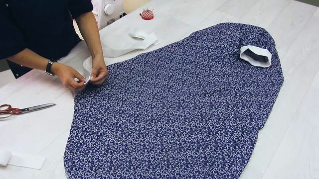 Шьем платье с рукавом реглан|Шкатулка-МК смотреть онлайн