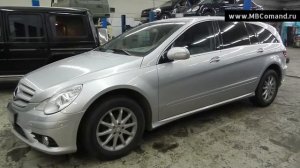 Дистанционный автозапуск с родного ключа Мерседес R-класс W251 / Демонстрация работы