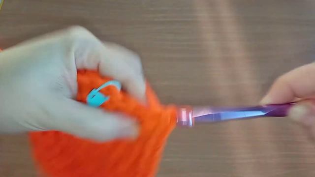 Вяжем круглый коврик из трикотажной пряжи смотреть онлайн