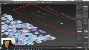 Трава 3Dmax ForestPack.
