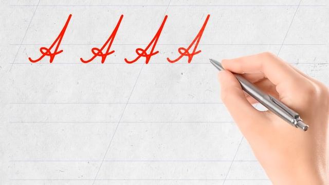 Русский алфавит. Пишем красиво. буква "А". Есть новые ролики на канале. Russian handwriting. смотреть онлайн