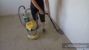 Обеспыливание стяжки жидким стеклом