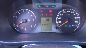 Диагностика панели приборов Лада Гранта, просмотр прошивки.