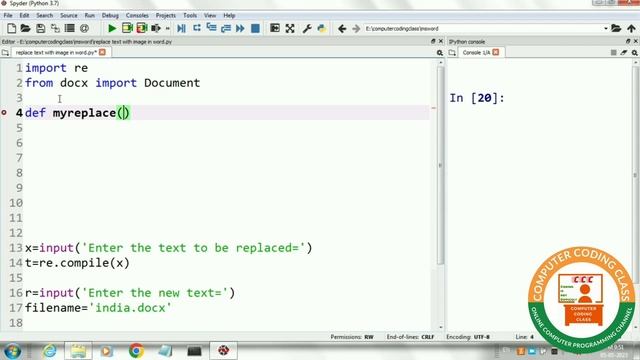 Find and Replace Text in Word Document using Python | Python MS Word Automation