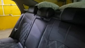 Чехлы на Хендай Соната 7 поколения - экокожа и алькантара