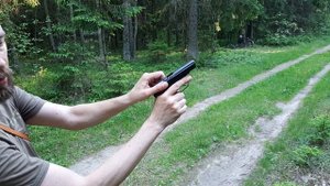 Р 411 (полукровка) замена скобы и первое впечатление от стрельбы.