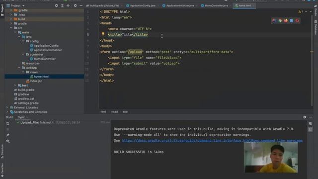 upload file với Spring mvc смотреть онлайн