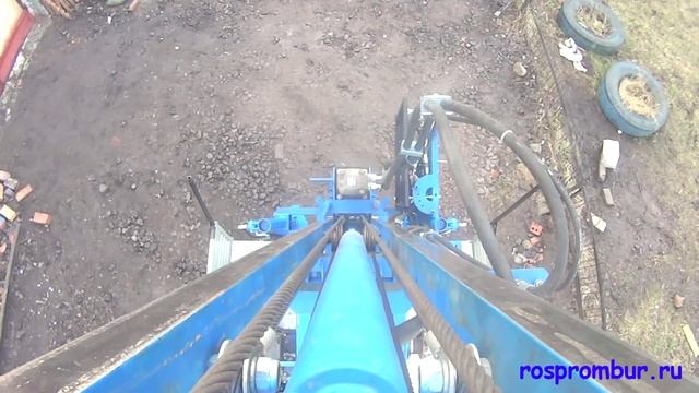Буровая установка Вектор ВР 2 200 на базе шасси УАЗ Фермер