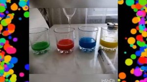 Опыт Радужная вода для детей 3 4 лет