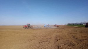 К-744 и К-424 на севе с посевными комплексами LEMKEN