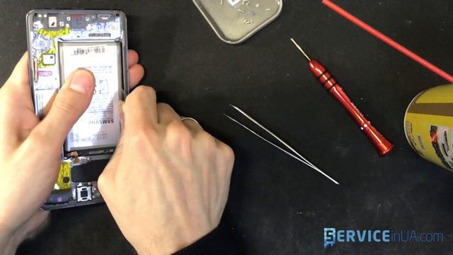 Замена дисплея, ремонт, разборка Samsung S10+ / repair, disassembly, Samsung смотреть онлайн