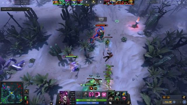 Dazzle Hard Support Gameplay - Patch 7.22e (Dota 2 Gameplay) смотреть онлайн