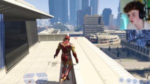 Playing As IRON MAN In GTA 5 (GTA 5 Mods)