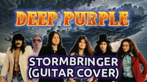 DEEP PURPLE - STORMBRINGER (Guitar cover)