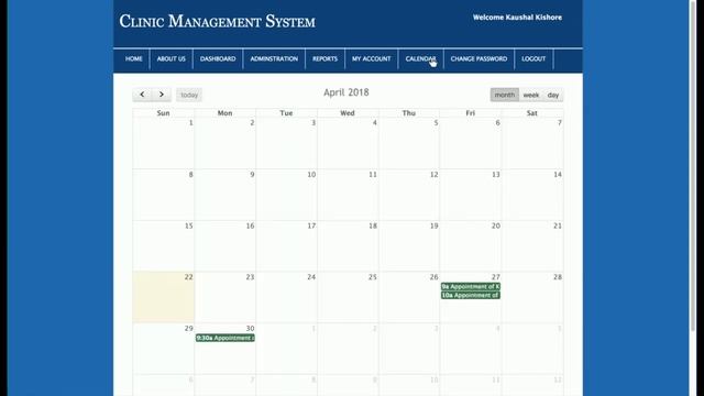 Clinic Management System | PHP and MySQL Project Source Code | PHP MySQL CRUD Project