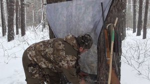 Тент-накидка-плащ-палатка Торман-2. Лесная табуретка.