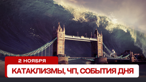 Катаклизмы сегодня 02.11.2023. Новости сегодня, ЧП, катаклизмы за день, события дня.