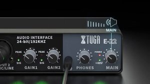 XTUGA E22 Audio Interface Sound Card with Monitoring