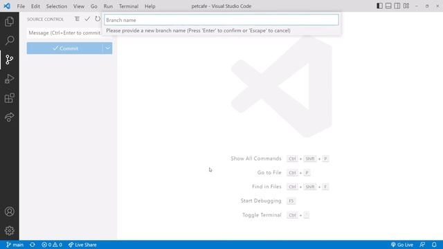 VS Code: Branching (Clip 17): Gentle Introduction to GitHub for Beginners