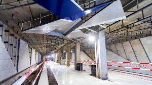 В Москве завершается строительство станции метро «Аэропорт Внуково»