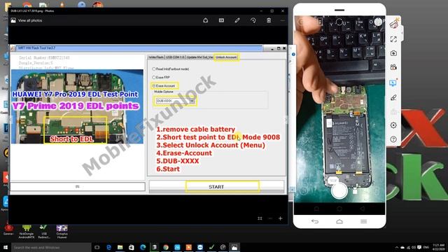 FRP Huawei Y7 2019 DUB LX2 By MRT Dongle смотреть онлайн