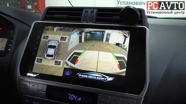 Toyota Prado 150 сделали ТОПОВУЮ комплектацию. Круговой обзор 360. Android 8 vomi ST2792-T8 смотреть онлайн