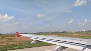 Bangalore Airport Take off - Nandi Hills View | KIA airport | AG GOOD TIMES