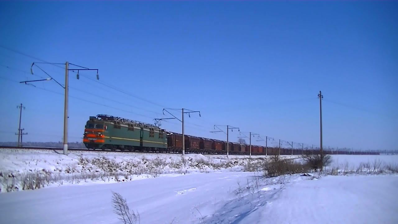 ВЛ80С-2047 с грузом зерна смотреть онлайн