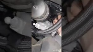 мерседес GLK замена уплотнительных колец корпуса маслянного фильтра