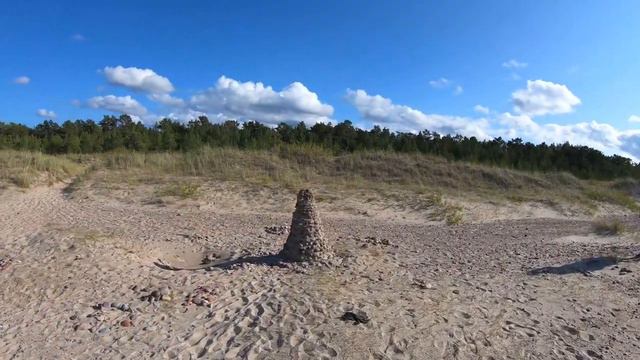 "Долгая дорога в дюнах", поход от Мазирбе до Вентспилса. смотреть онлайн