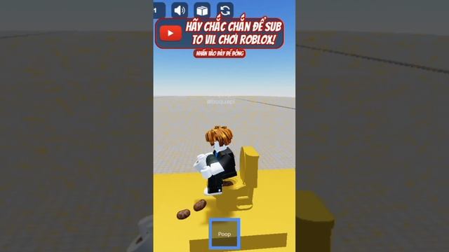 poop with friends? #roblox #shorts смотреть онлайн